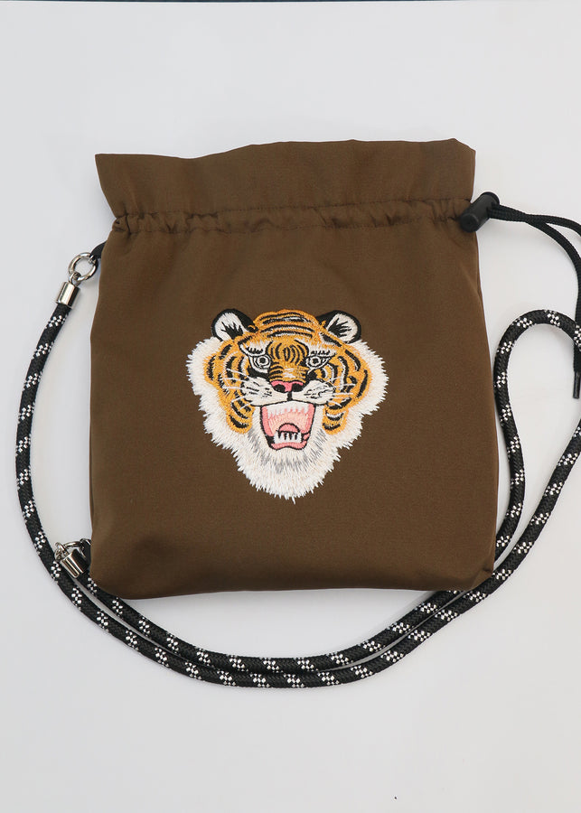 Tiger Drawstring Bag